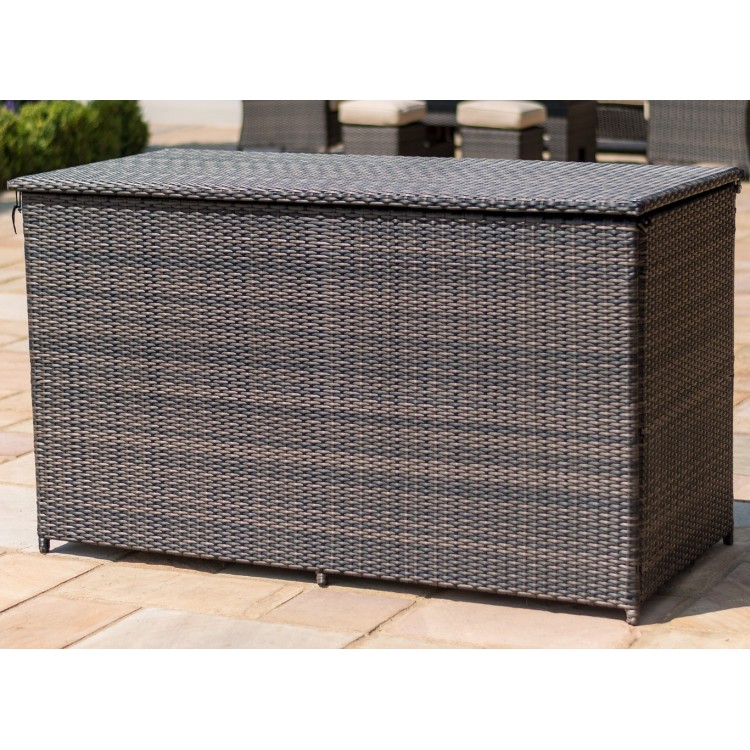 Maze rattan store storage box